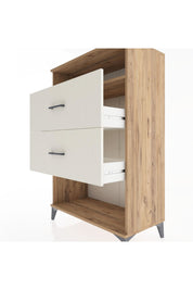 Hyperion Dolap Tek Raflı 2 Çekmeceli 88x44x134 Çam-Aytaşı