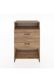Hyperion Dolap Tek Raflı 2 Çekmeceli 88x44x134 - S51M061V9B