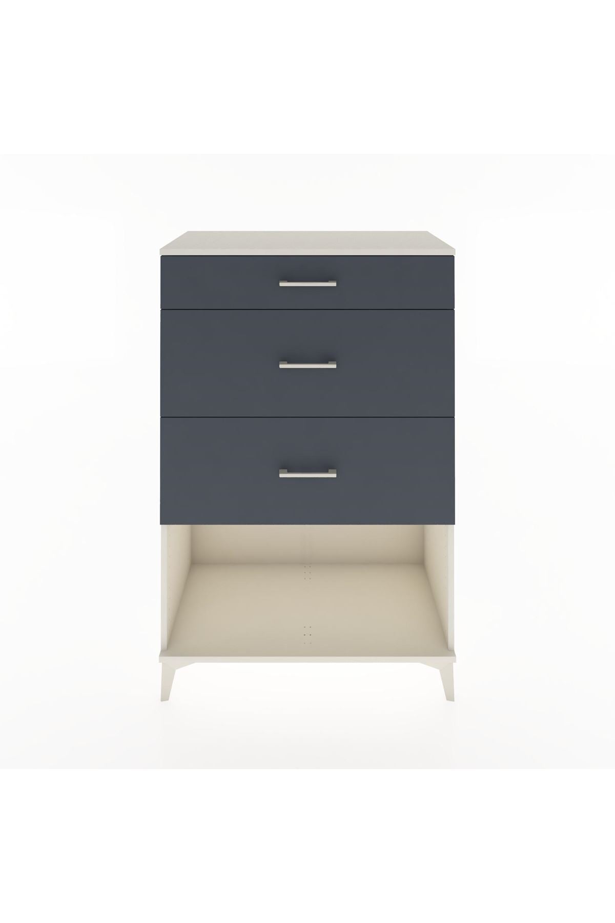 Hyperion Dolap 3 Çekmeceli 88x44x134 Aytaşı-Antrasit