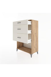 Hyperion Dolap 3 Çekmeceli 88x44x134 Çam-Aytaşı