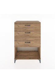 Hyperion Dolap 3 Çekmeceli 88x44x134 Çam-Çam