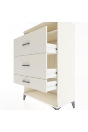 Hyperion Dolap Tek Raflı 3 Çekmeceli 88x44x134 - S51M063V1B