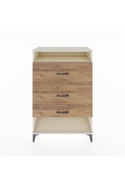 Hyperion Dolap Tek Raflı 3 Çekmeceli 88x44x134 - S51M063V3B