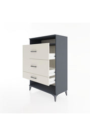 Hyperion Dolap Tek Raflı 3 Çekmeceli 88x44x134 - S51M063V4B