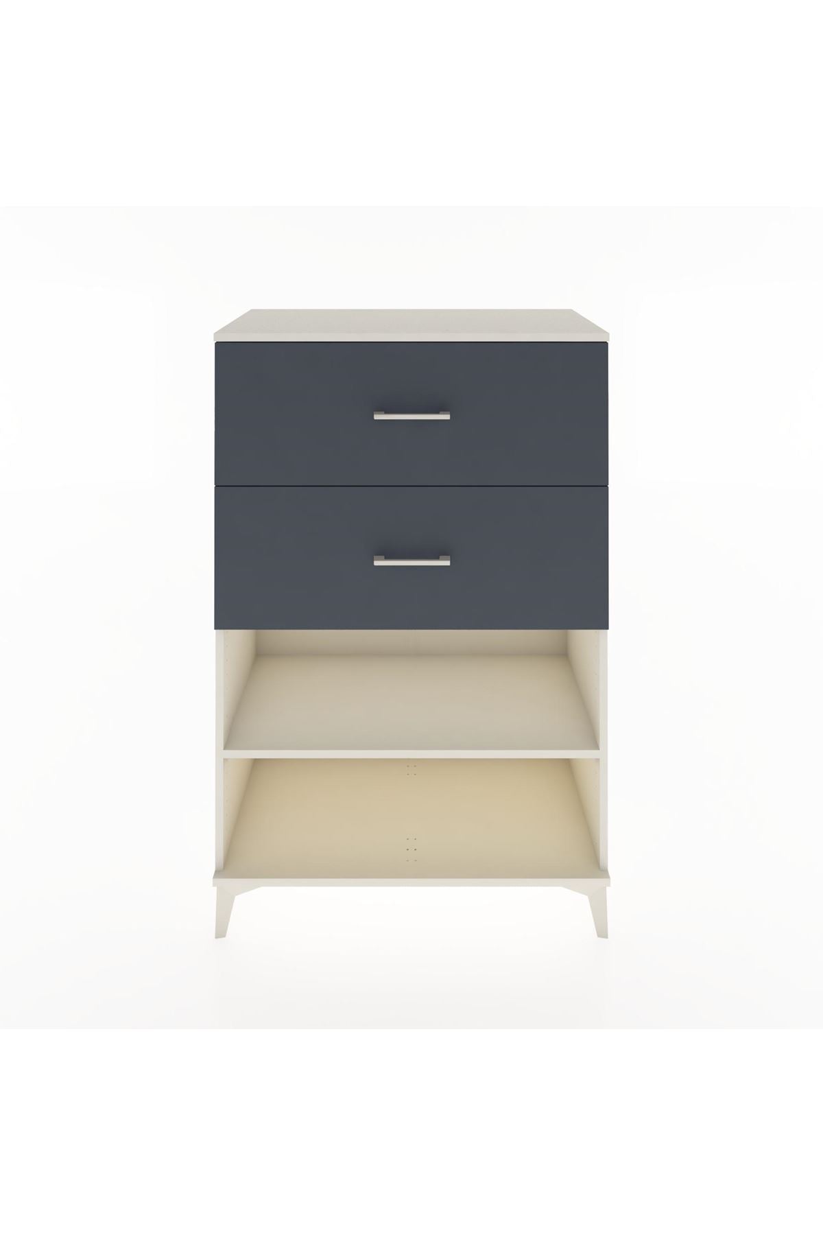 Hyperion Dolap Tek Raflı 2 Çekmeceli 88x44x134 - S51M064V2B