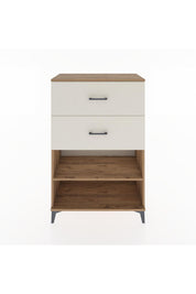Hyperion Dolap Tek Raflı 2 Çekmeceli 88x44x134 - S51M064V7B