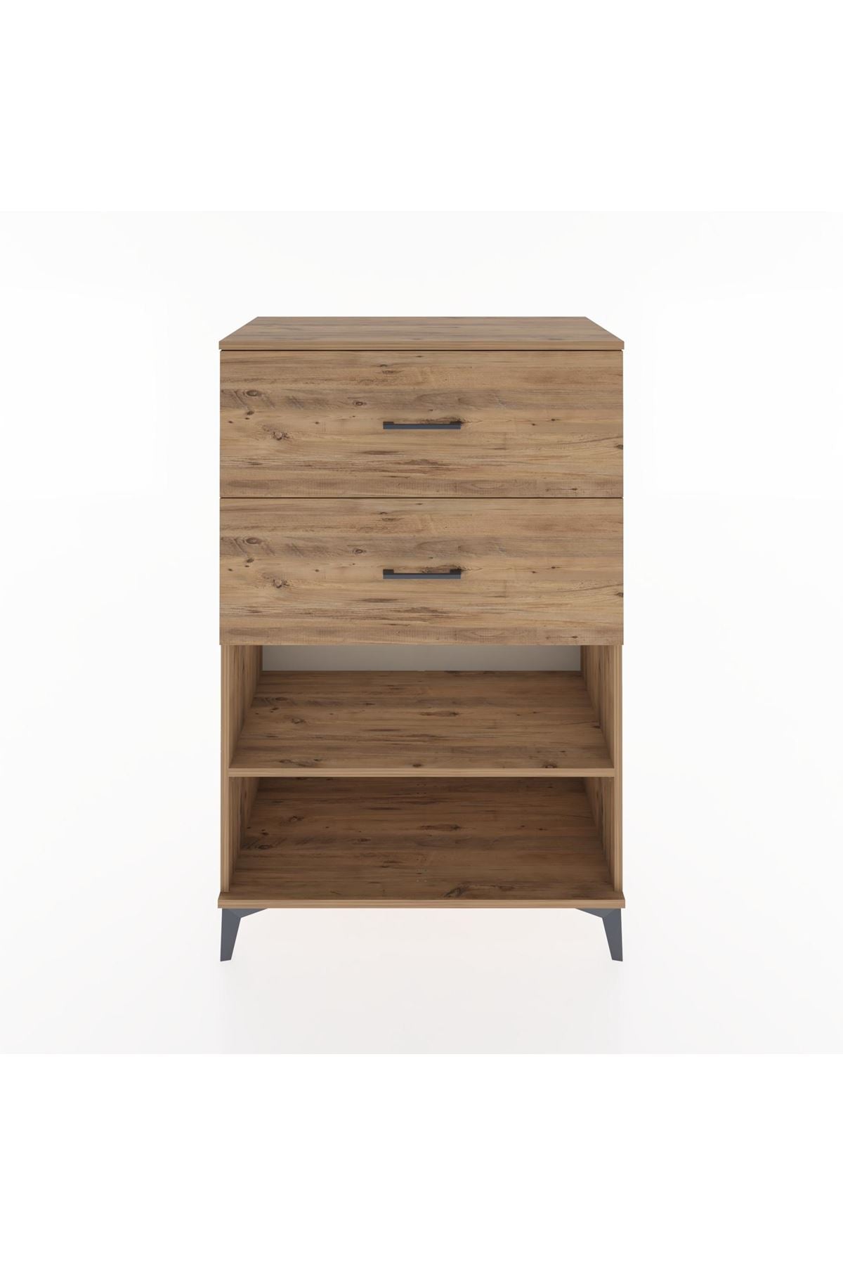 Hyperion Dolap Tek Raflı 2 Çekmeceli 88x44x134 - S51M064V9B
