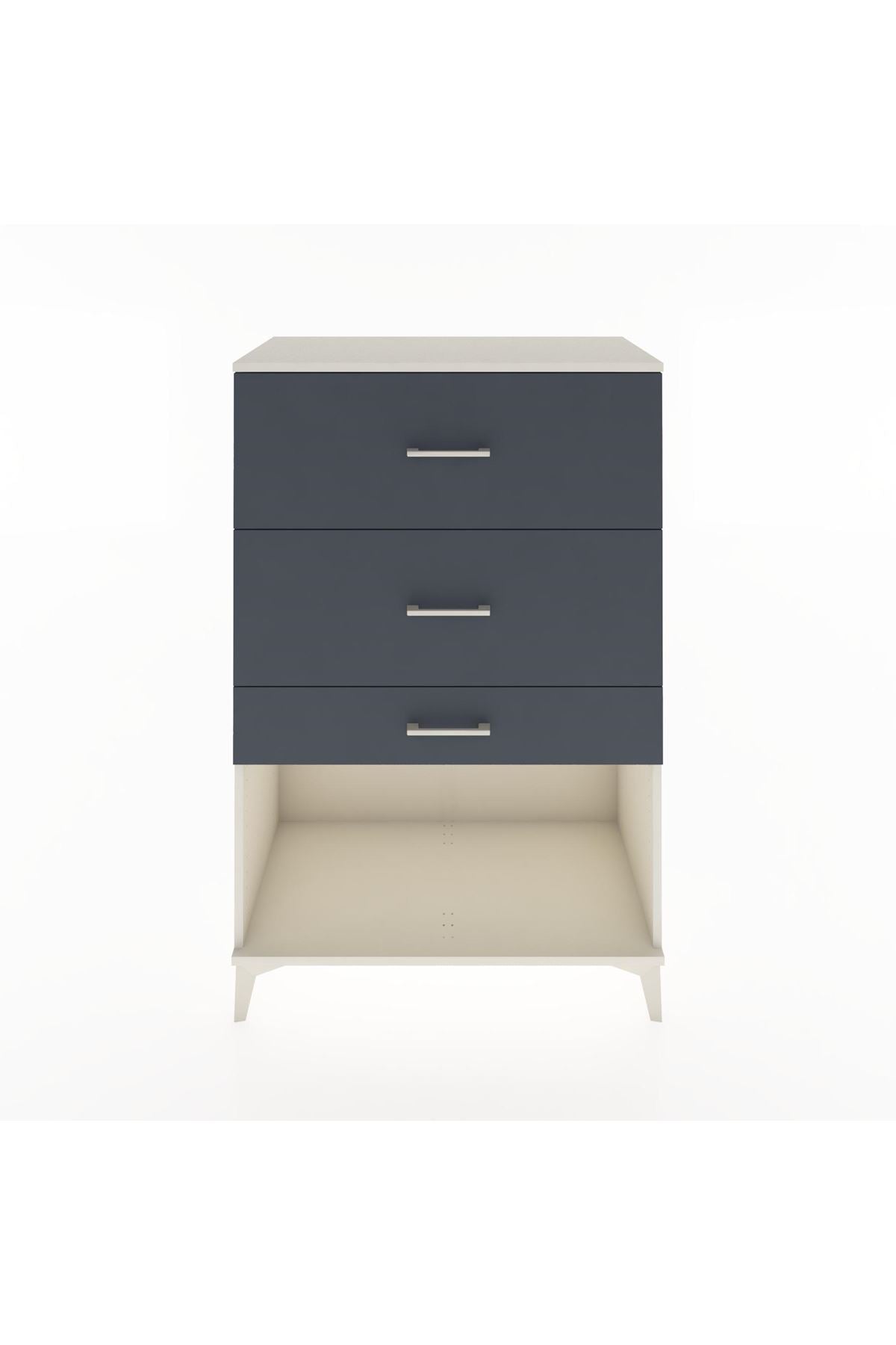 Hyperion Dolap 3 Çekmeceli 88x44x134 Aytaşı-Antrasit