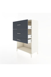 Hyperion Dolap 3 Çekmeceli 88x44x134 Aytaşı-Antrasit