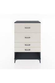 Hyperion Dolap 4 Çekmeceli 88x44x134 Antrasit-Aytaşı