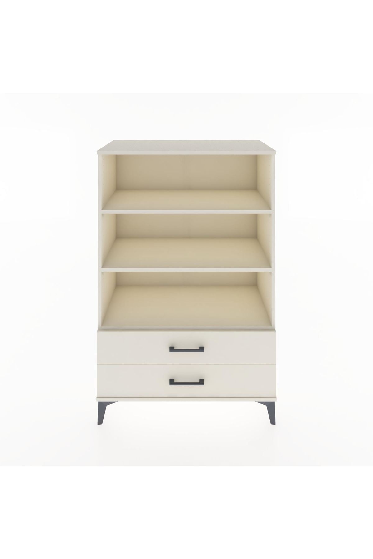 Hyperion Dolap 3 Raflı 2 Çekmeceli 88x44x134 Aytaşı-Aytaşı