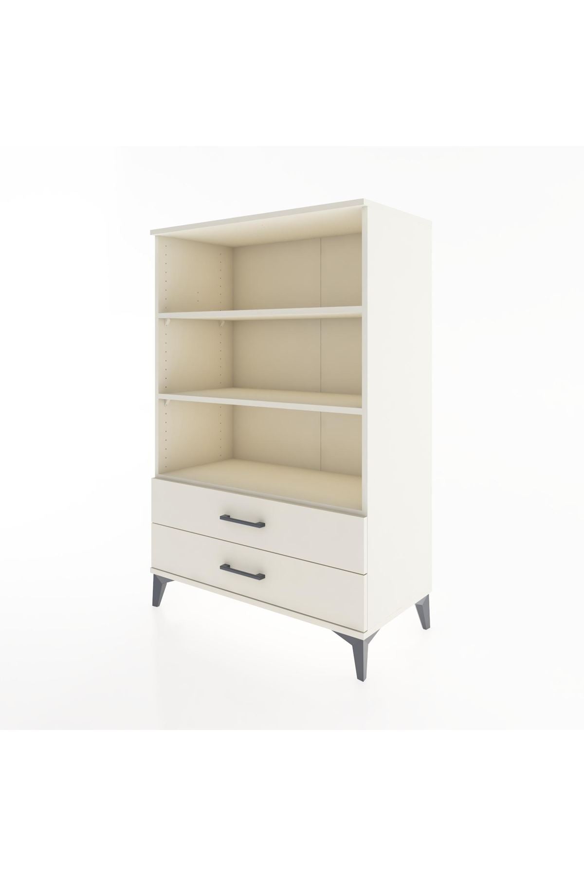 Hyperion Dolap 3 Raflı 2 Çekmeceli 88x44x134 Aytaşı-Aytaşı