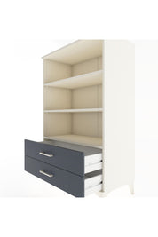 Hyperion Dolap 3 Raflı 2 Çekmeceli 88x44x134 Aytaşı-Antrasit