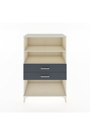 Hyperion Dolap 2 Raflı 2 Çekmeceli 88x44x134 Aytaşı-Antrasit