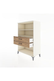 Hyperion Dolap 2 Raflı 2 Çekmeceli 88x44x134 Aytaşı-Çam