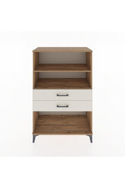 Hyperion Dolap 2 Raflı 2 Çekmeceli 88x44x134 Çam-Aytaşı