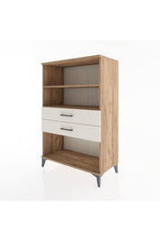 Hyperion Dolap 2 Raflı 2 Çekmeceli 88x44x134 Çam-Aytaşı
