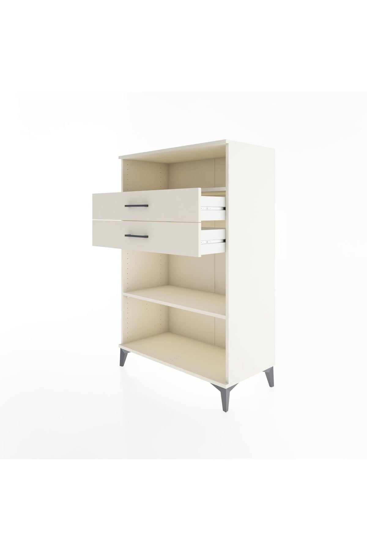 Hyperion Dolap 2 Raflı 2 Çekmeceli 88x44x134 Aytaşı-Aytaşı