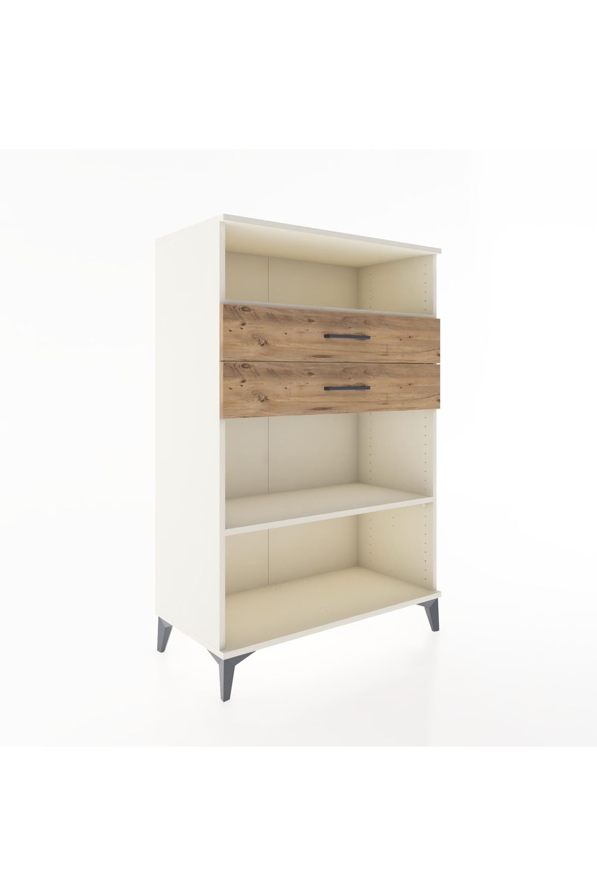 Hyperion Dolap 2 Raflı 2 Çekmeceli 88x44x134 Aytaşı-Çam