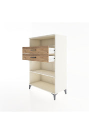 Hyperion Dolap 2 Raflı 2 Çekmeceli 88x44x134 Aytaşı-Çam