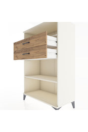 Hyperion Dolap 2 Raflı 2 Çekmeceli 88x44x134 Aytaşı-Çam