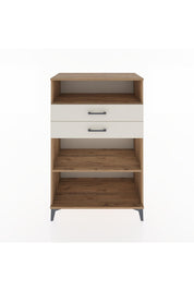 Hyperion Dolap 2 Raflı 2 Çekmeceli 88x44x134 Çam-Aytaşı