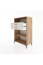 Hyperion Dolap 2 Raflı 2 Çekmeceli 88x44x134 Çam-Aytaşı