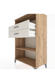 Hyperion Dolap 2 Raflı 2 Çekmeceli 88x44x134 Çam-Aytaşı