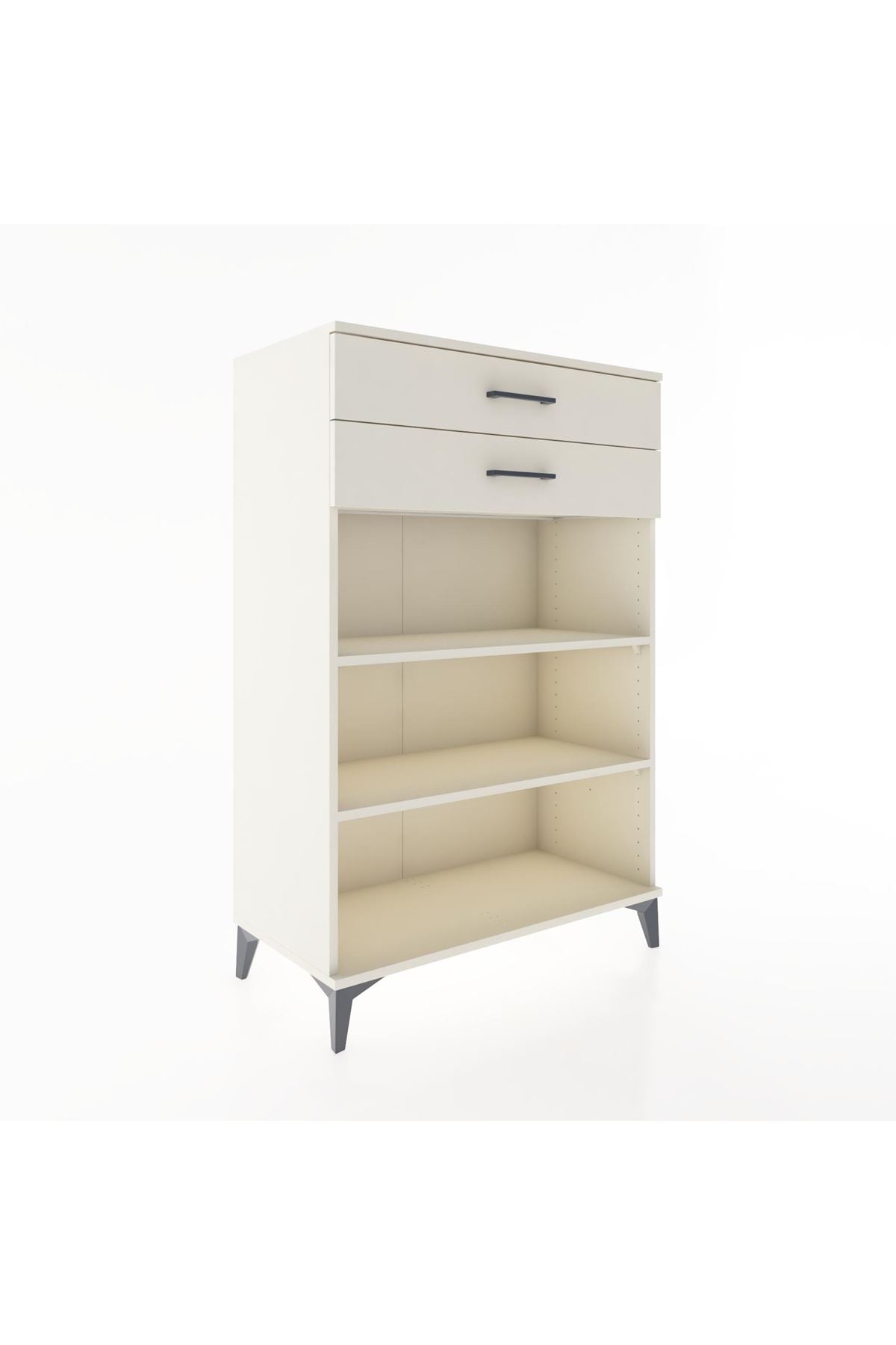 Hyperion Dolap 2 Raflı 2 Çekmeceli 88x44x134 Aytaşı-Aytaşı