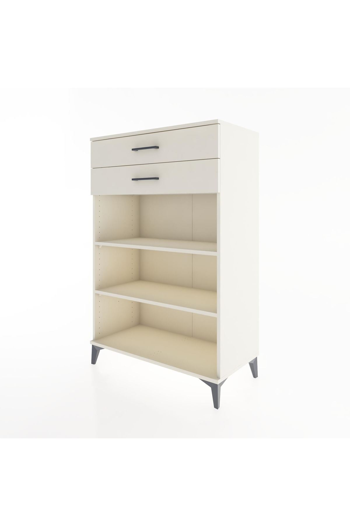 Hyperion Dolap 2 Raflı 2 Çekmeceli 88x44x134 Aytaşı-Aytaşı