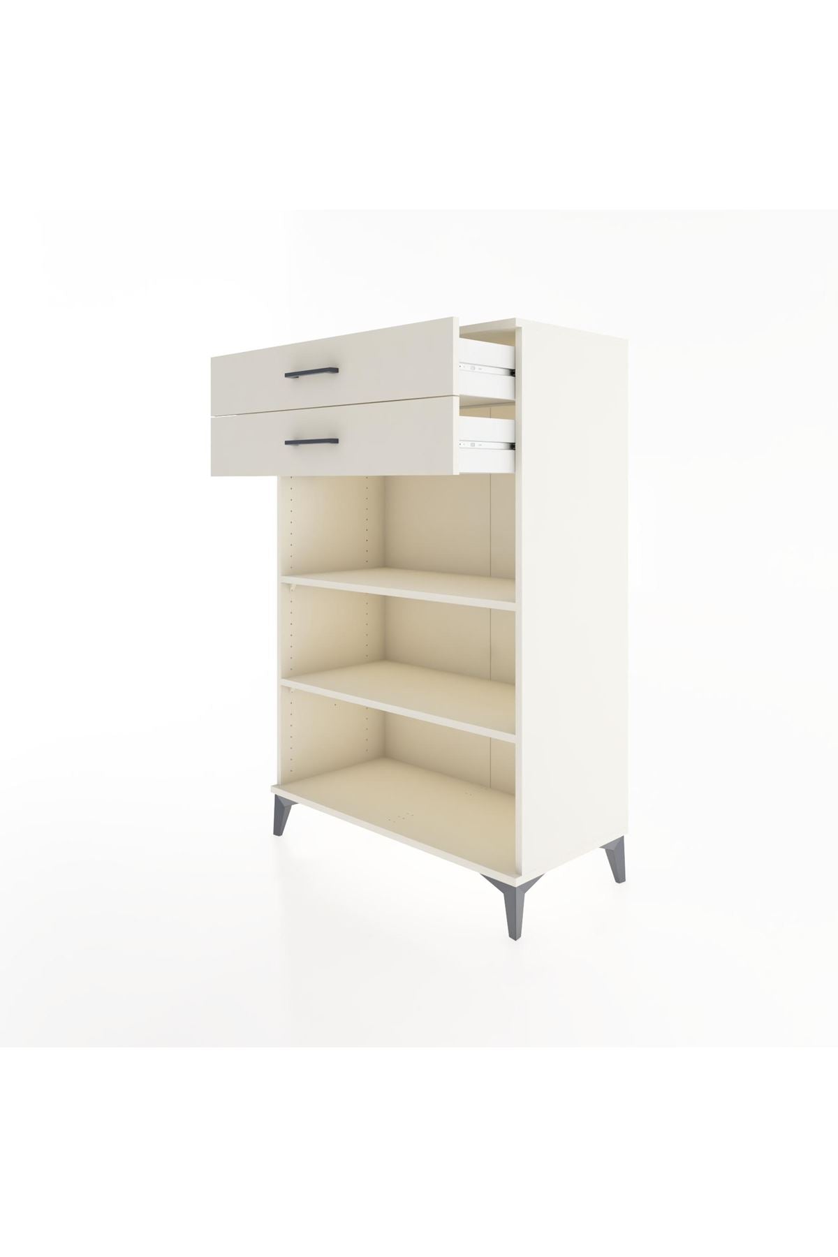 Hyperion Dolap 2 Raflı 2 Çekmeceli 88x44x134 Aytaşı-Aytaşı