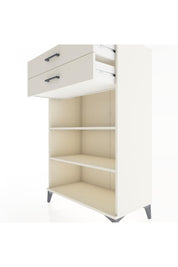 Hyperion Dolap 2 Raflı 2 Çekmeceli 88x44x134 Aytaşı-Aytaşı