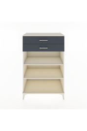 Hyperion Dolap 2 Raflı 2 Çekmeceli 88x44x134 Aytaşı-Antrasit