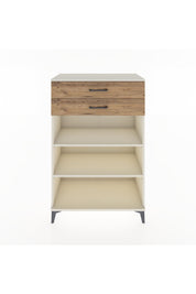 Hyperion Dolap 2 Raflı 2 Çekmeceli 88x44x134 Aytaşı-Çam
