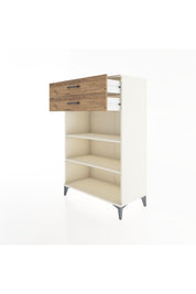 Hyperion Dolap 2 Raflı 2 Çekmeceli 88x44x134 Aytaşı-Çam