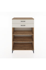 Hyperion Dolap 2 Raflı 2 Çekmeceli 88x44x134 Çam-Aytaşı