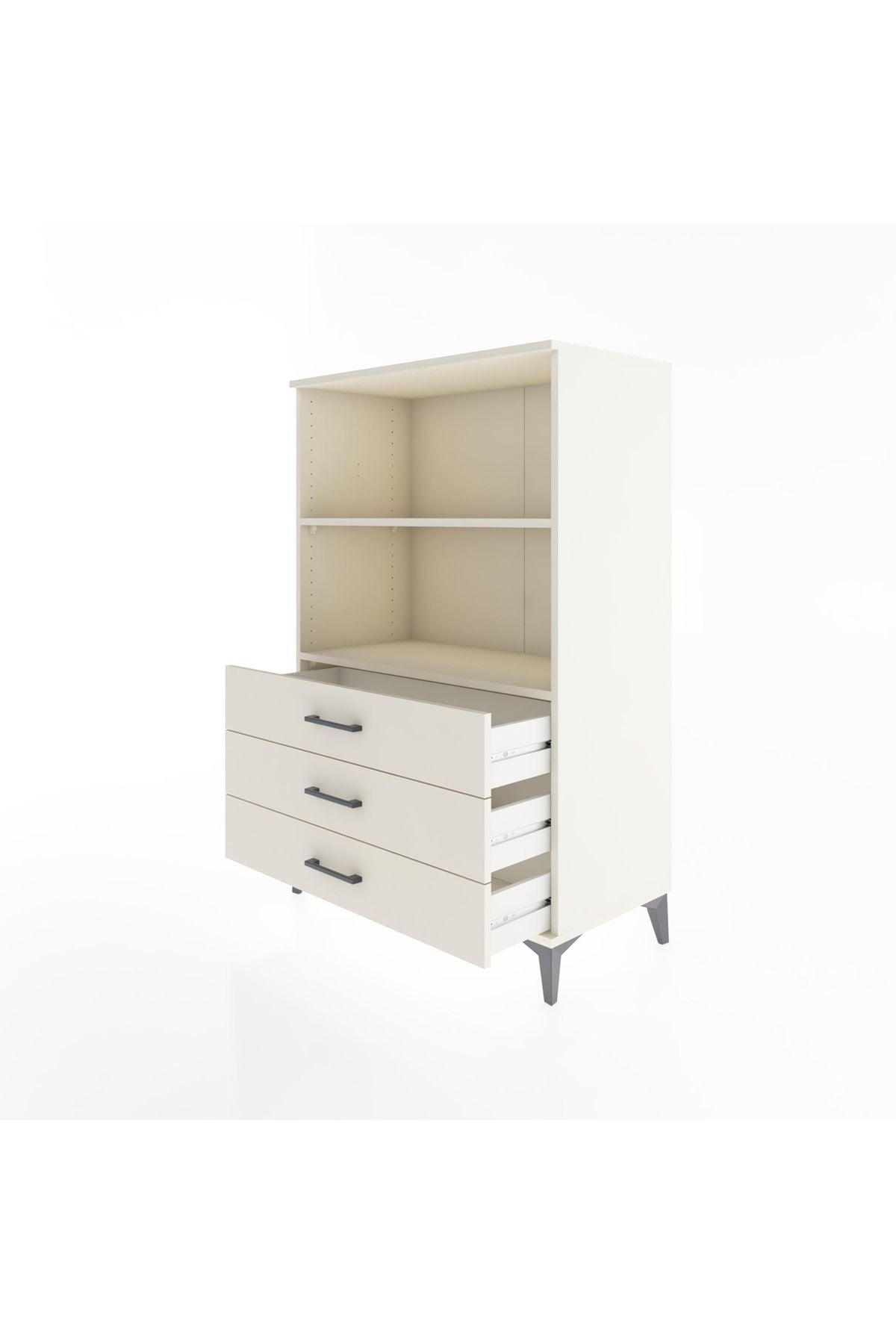 Hyperion Dolap 2 Raflı 3 Çekmeceli 88x44x134 Aytaşı-Aytaşı