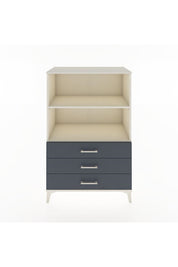 Hyperion Dolap 2 Raflı 3 Çekmeceli 88x44x134 Aytaşı-Antrasit