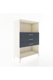 Hyperion Dolap Tek Raflı 3 Çekmeceli 88x44x134 - S51M072V2B