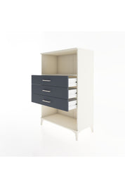 Hyperion Dolap Tek Raflı 3 Çekmeceli 88x44x134 - S51M072V2B