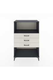 Hyperion Dolap Tek Raflı 3 Çekmeceli 88x44x134 - S51M072V4B