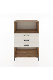 Hyperion Dolap Tek Raflı 3 Çekmeceli 88x44x134 Çam-Aytaşı