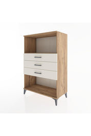 Hyperion Dolap Tek Raflı 3 Çekmeceli 88x44x134 Çam-Aytaşı