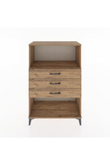 Hyperion Dolap Tek Raflı 3 Çekmeceli 88x44x134