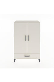 Hyperion Dolap 3 Raflı Tek Çekmeceli 2 Kapaklı 88x44x134 Aytaşı-Aytaşı