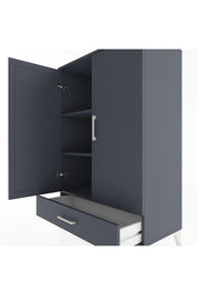 Hyperion Dolap 3 Raflı Tek Çekmeceli 2 Kapaklı 88x44x134 - S51M073V5B