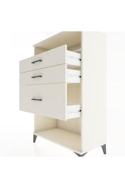 Hyperion Dolap Tek Raflı 3 Çekmeceli 88x44x134 - S51M037V1B