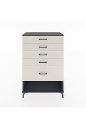 Hyperion Dolap 5 Çekmeceli 88x44x134 Antrasit-Aytaşı
