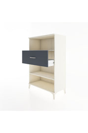 Hyperion Dolap 2 Raflı Tek Çekmeceli 88x44x134 Aytaşı-Antrasit