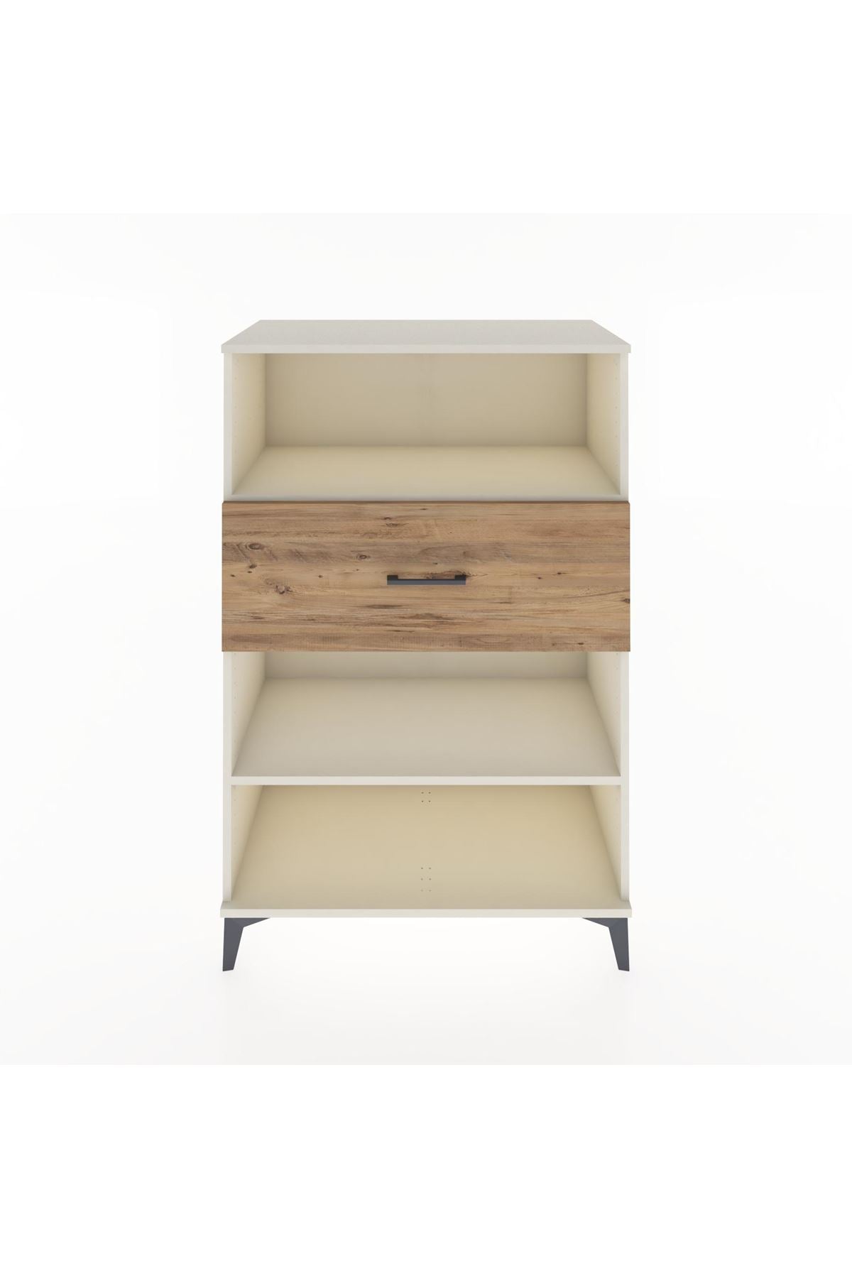 Hyperion Dolap 2 Raflı Tek Çekmeceli 88x44x134 Aytaşı-Çam